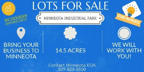 Ad for lots for sale